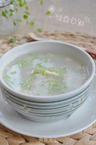 笋丁鸡肉粥的做法