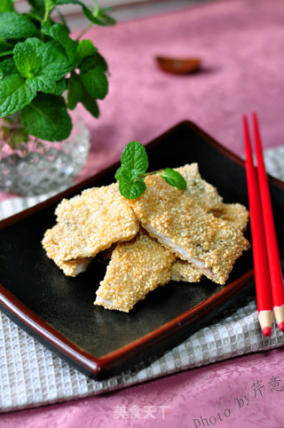 芝麻鱼排的做法