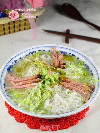 简餐清汤面的做法