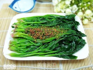 椒麻拌菠菜的做法