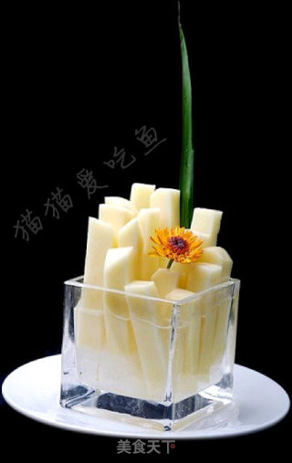 纤体美食〖山药泡蜜汁〗的做法