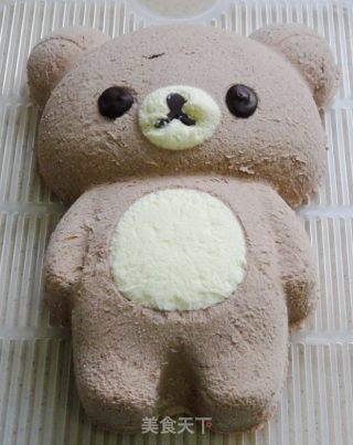 轻松熊冰激凌蛋糕的做法