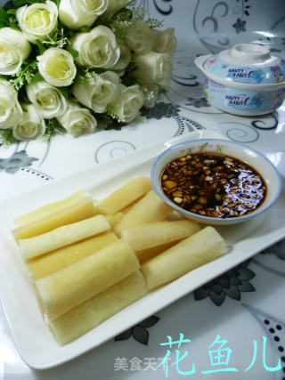 白灼茭白的做法