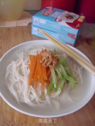 双蔬骨汤面的做法
