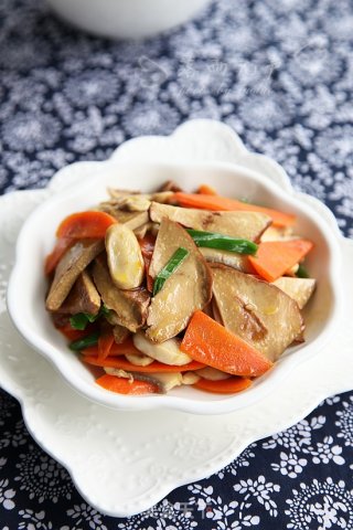 茶干素食小炒的做法