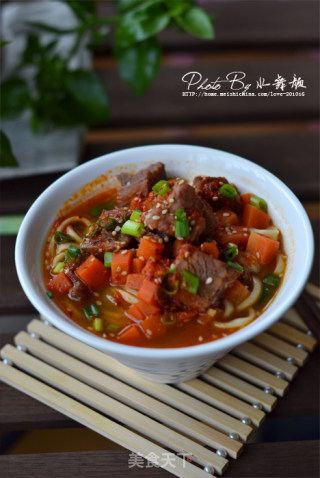 红烧牛肉面的做法