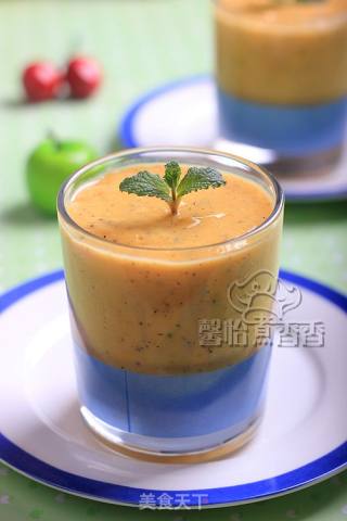 拒绝食品添加剂，健康来自纯天然---自制芒果酸奶奶昔的做法