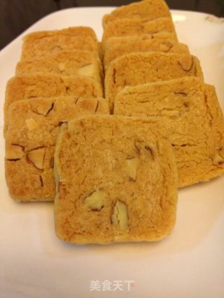 微波炉香酥杏仁饼干的做法