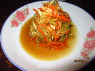 凉拌三丝的做法