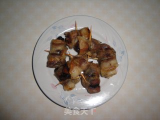 无油烟烤李子奶酪肉卷的做法