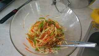 炝拌土豆丝的做法
