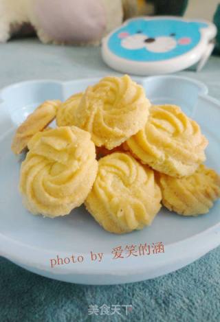 【黄油曲奇饼干】—做烘培零失败的饼干的做法