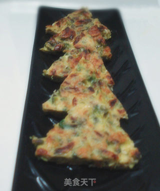 春天的美食 ——槐花鸡蛋饼的做法