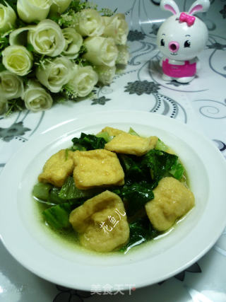 小油方炒君叠菜的做法