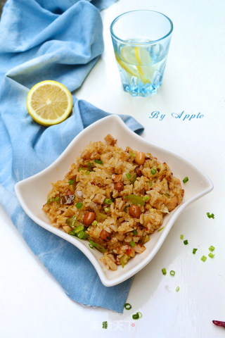 【什锦咸菜炒饭】的做法