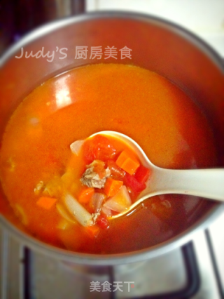 Judy's 自制罗宋汤的做法