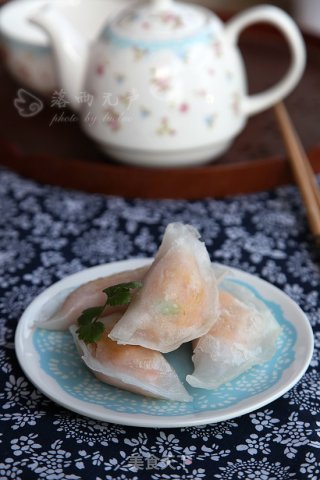 香煎水晶虾饺的做法