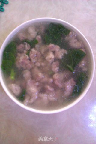 木耳菜滑肉汤的做法