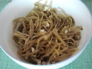 酸甜雪菜的做法