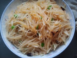 酸辣土豆丝的做法