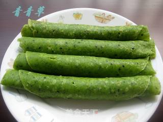 菠菜薄饼的做法