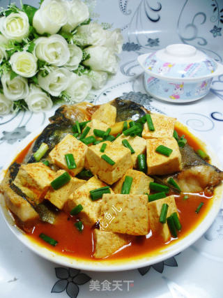 豆腐煮鱼头的做法