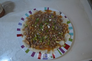 榨菜肉丝土豆泥的做法
