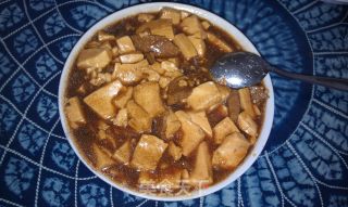 肉焖豆腐的做法