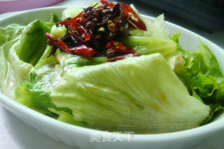 油淋生菜的做法