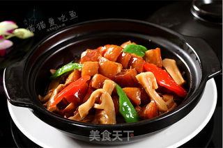 〖竹笋焖五花肉〗的做法