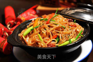 〖肉末捞水晶粉〗----不一样的“蚂蚁上树”的做法