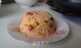 西红柿蛋炒饭的做法