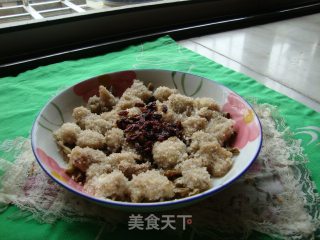 干豇豆粉蒸肉的做法