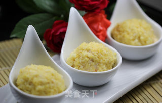 小米豆腐虾仁丸的做法