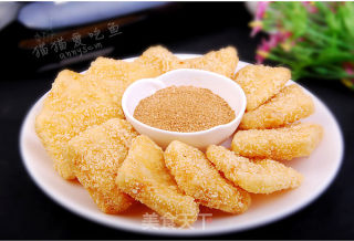 〖芝香糍粑块〗---小时候的零食，自己动手做