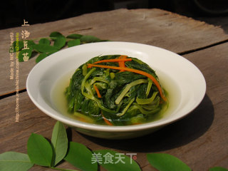 【上汤豆苗】的做法