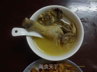鲍螺鸡汤的做法