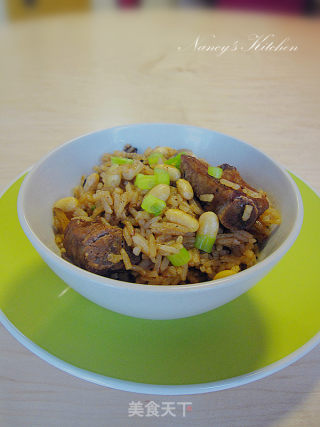 黄豆排骨饭的做法