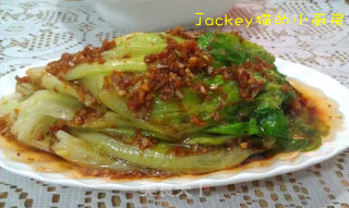 蒜油淋生菜的做法