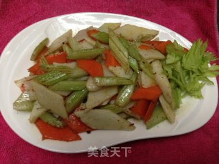 一撮盐的美味——素炒唐三彩的做法