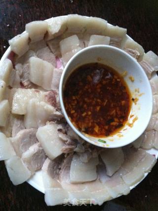 蒜泥白肉的做法
