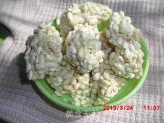米花糖的做法