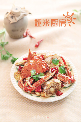 快手香辣蟹的做法