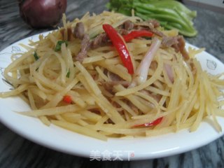 炒土豆丝的做法