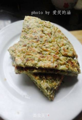 【槐花鸡蛋饼】的做法