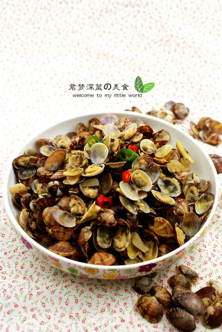 辣炒小花蛤的做法