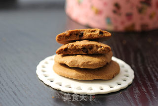 巧克力葡萄干饼干的做法
