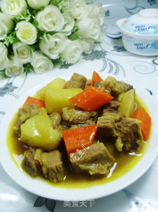 咖喱土豆牛肉的做法