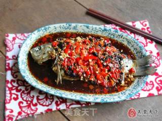 蒜米豆豉剁椒鱼的做法