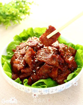 开胃五香小肉的做法